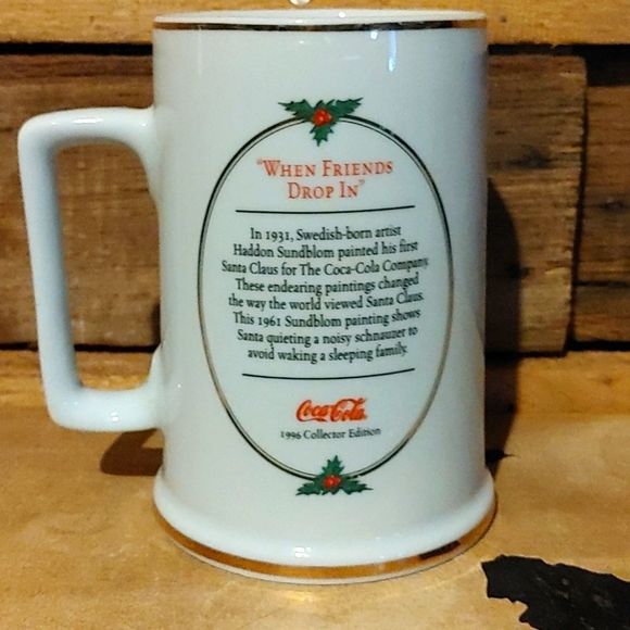 Vintage 1996 Coca Cola Collectors Edition Mug - Picture 4 of 8